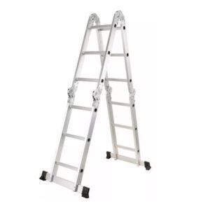Escada Articulada Multifuncional 4x3 Alumínio Fortt 12 Degraus 3.34m