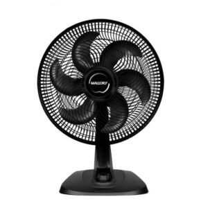 Ventilador de Mesa Mallory 40cm 127V (110V) Preto Turbo Fresh